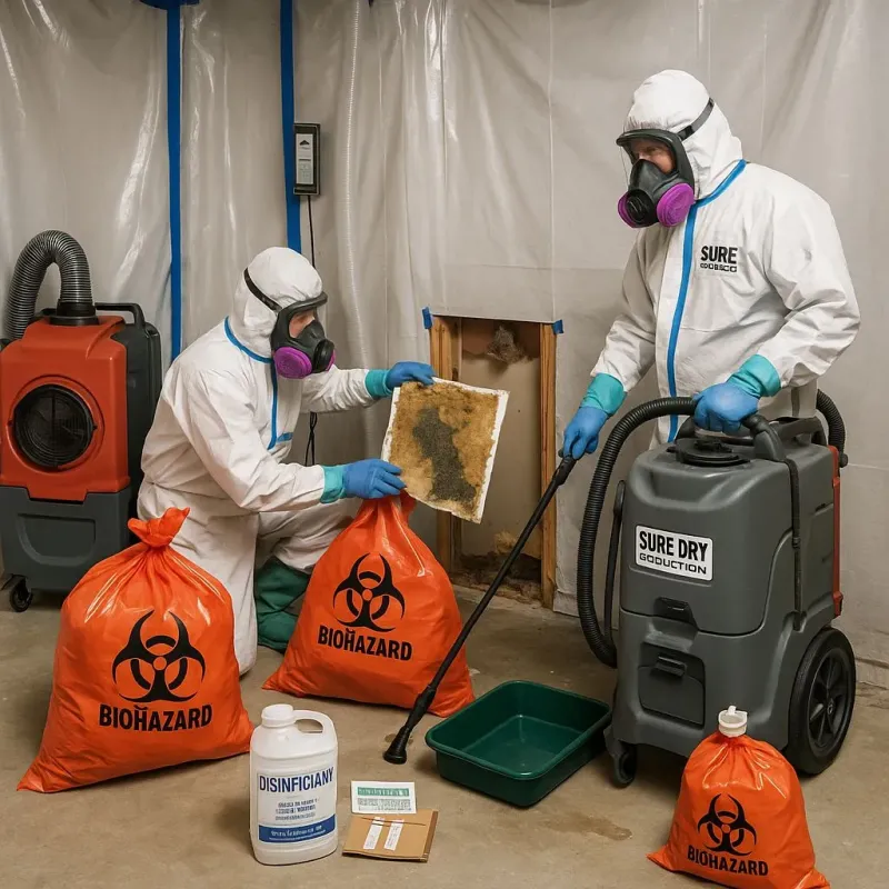 Contaminated Water Handling Protocols process in Rice, MN