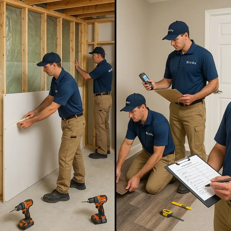 Repairs and Reconstruction process in Rice, MN